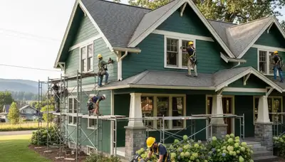 Vinyl siding installation services in Portland, OR for residential homes