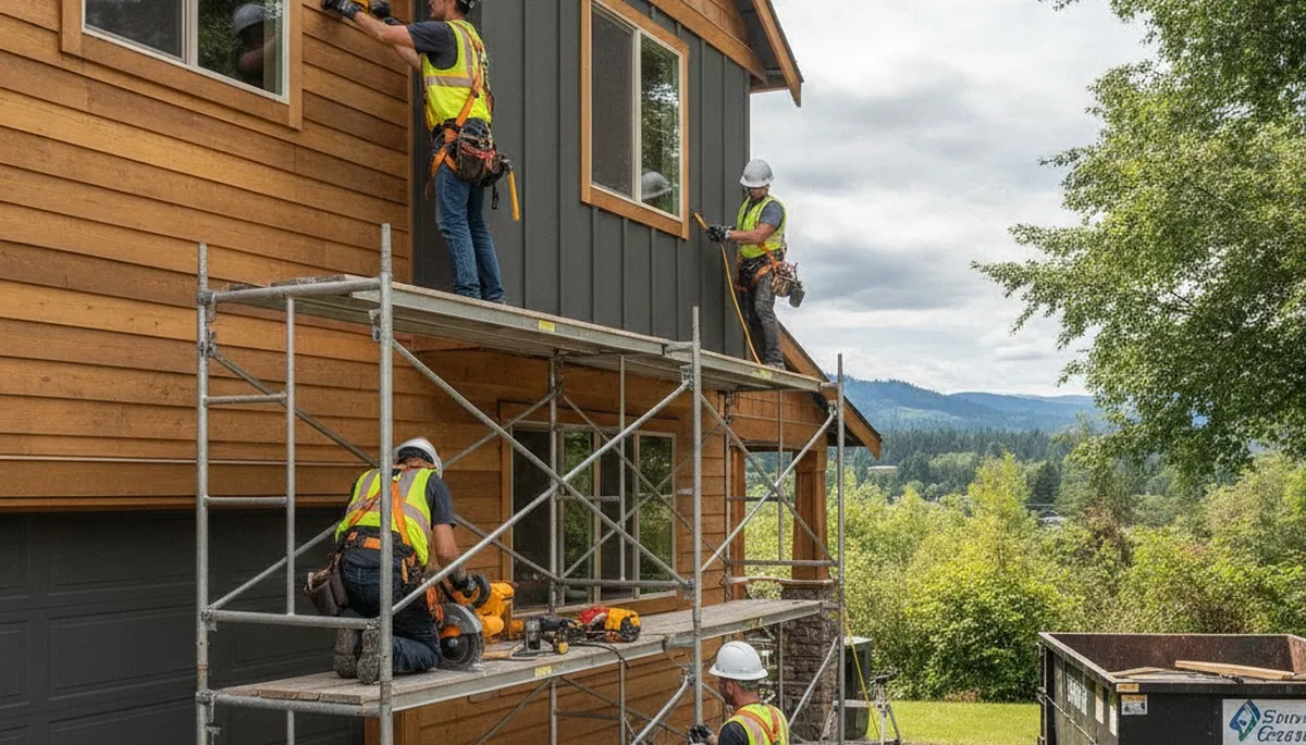 Siding installation in Portland, OR for vinyl siding replacement and home exterior upgrades