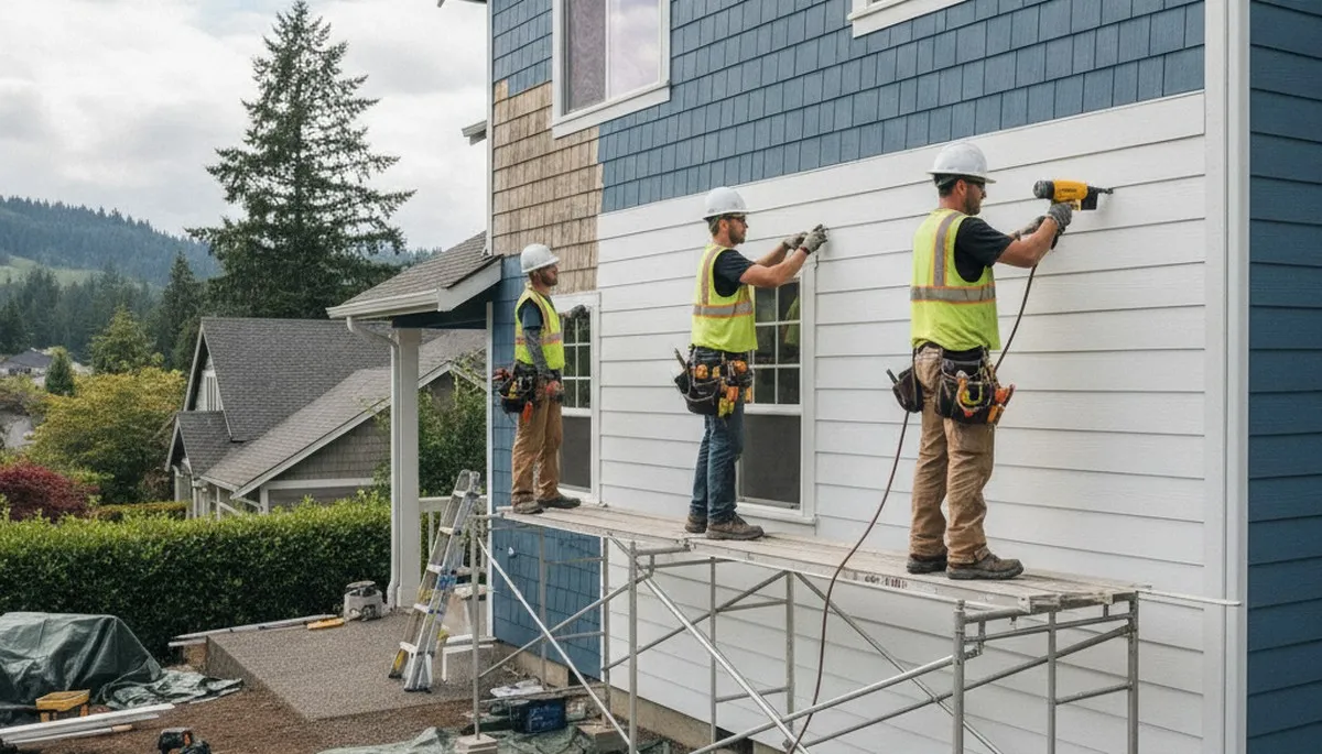Portland, OR siding contractor for vinyl siding installation and replacement