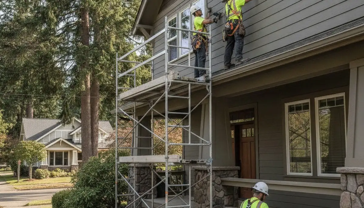 Portland, OR siding service for vinyl siding installation and replacement on a home