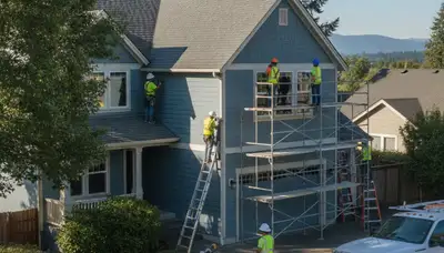 Portland, OR siding installation by vinyl siding contractors for residential homes