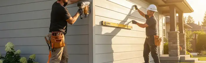 Vinyl siding installation in Portland, OR for a professional home exterior upgrade