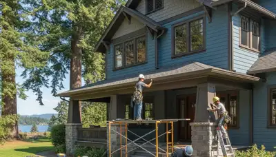 Vinyl siding installation service in Portland, OR for residential home exterior upgrade