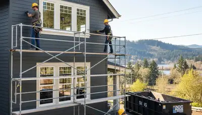 Vinyl siding installation service in Portland, OR for homes and businesses