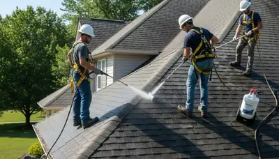 Portland, OR siding contractor serving roof cleaning and exterior maintenance services