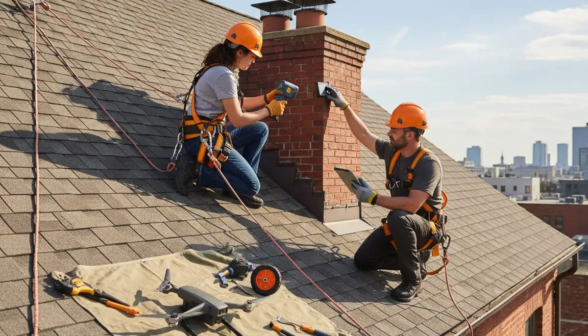 Portland, OR siding inspection by FX Remodeling & Exteriors for roof and exterior wear