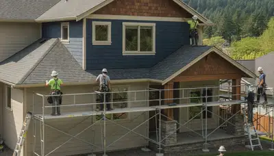 Vinyl siding installation service in Portland, OR for a home exterior upgrade