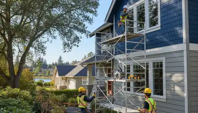 Vinyl siding installation service in Portland, OR for residential homes