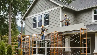 Vinyl siding installation for Portland, OR homes by local siding contractors
